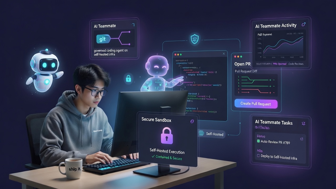 OneCamp AI Teammates Open Pull Requests: A Coding Agent That Ships on Your Own Infra, Not Someone Else's Cloud
