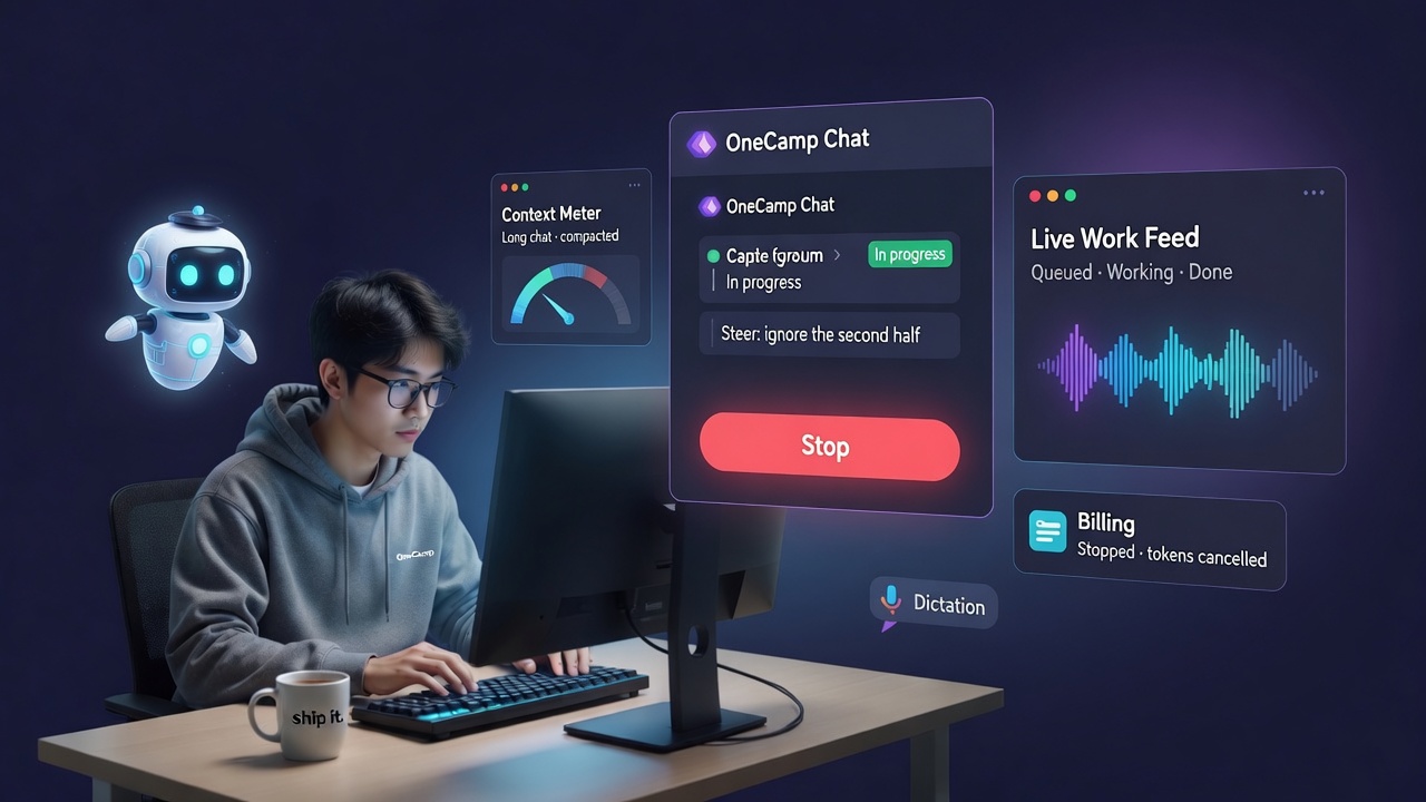 AI Teammates You Can Interrupt: Stop It, Steer It, and Actually Watch It Work