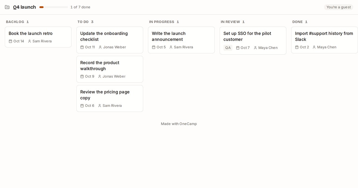Stop Writing Status Emails. Send Your Client The Project