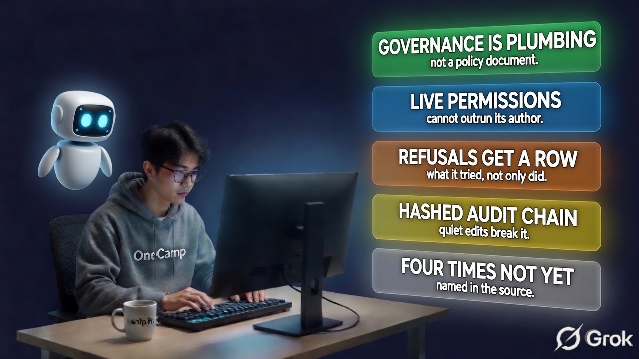 AI Governance Is Mostly Boring Plumbing