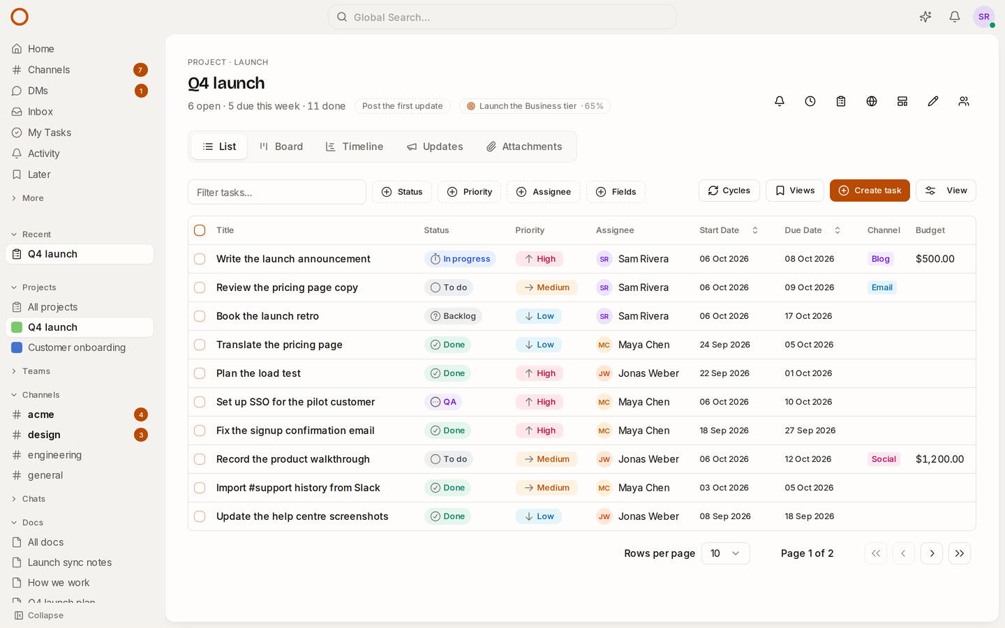 Move To OneCamp With Your Fields Intact