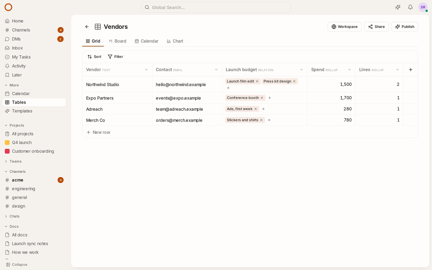 Link Your Tables, And Add Up What's Linked