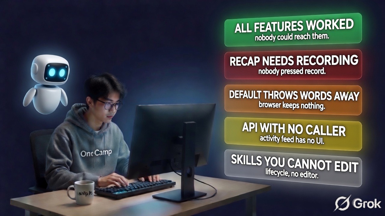Every Feature Worked and Nobody Could Reach It