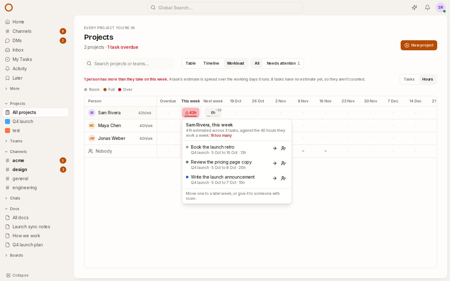 Plan In Hours, Count Time Off, And Bring Your monday.com Boards
